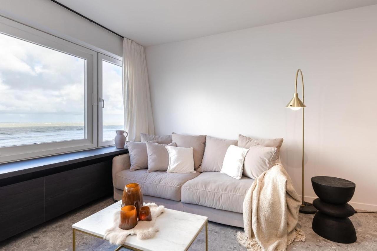 Ferienwohnung Wonderful Architect Designed Flat With Sea View Ostende Exterior foto