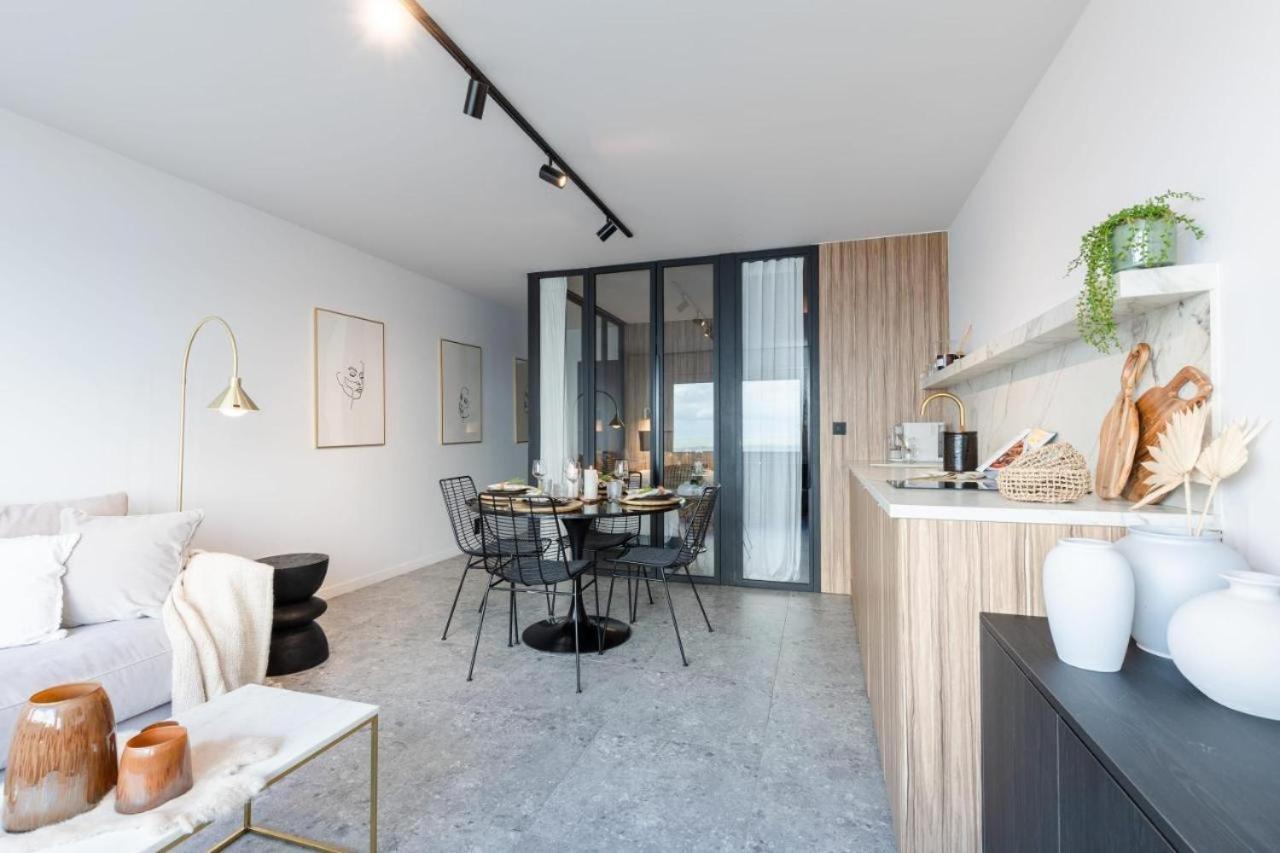 Ferienwohnung Wonderful Architect Designed Flat With Sea View Ostende Exterior foto